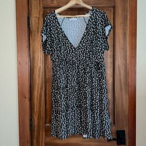 Floral Urban Outfitters Babydoll Dress